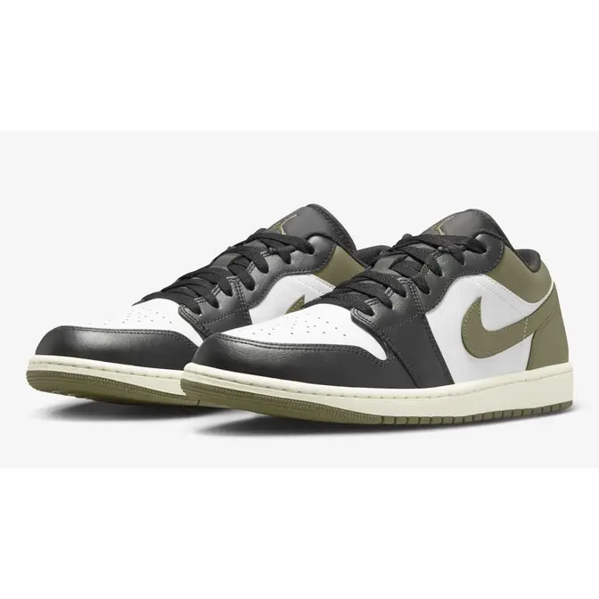 Air Jordan 1 Low Medium Olive Front