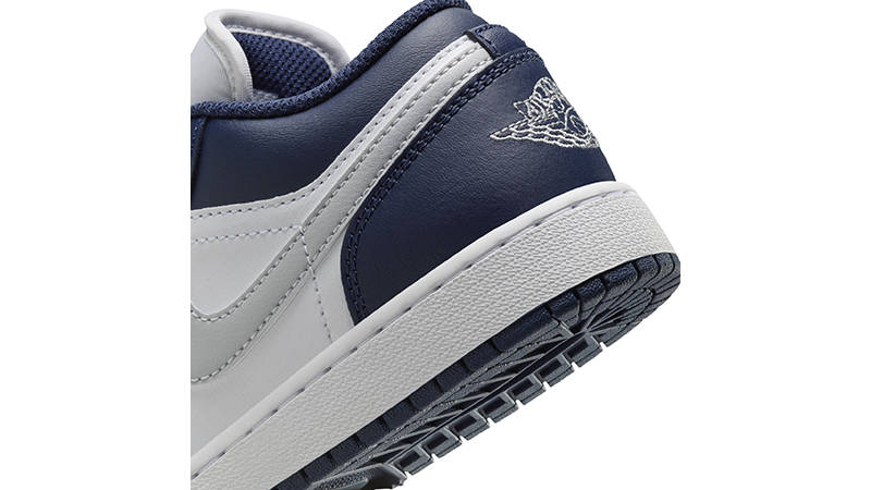 Air Jordan 1 Low Midnight Navy 553558-141 heel