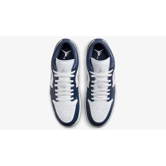 Air Jordan 1 Low Midnight Navy 553558 141 The Sole Supplier