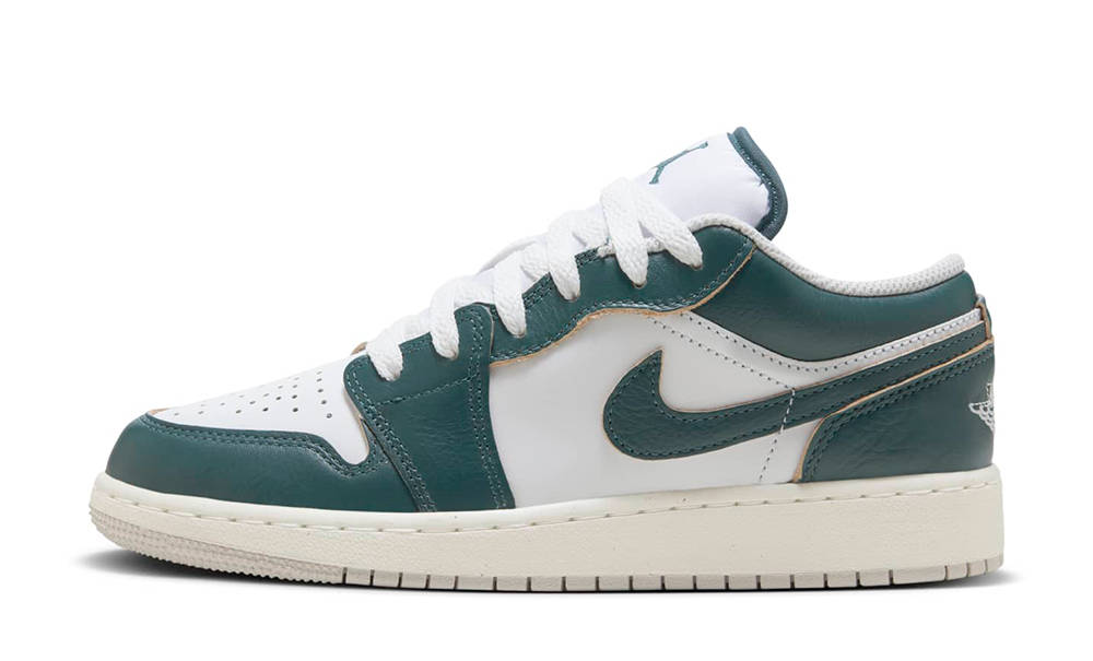 Air Jordan 1 Low SE GS Oxidised Green White FQ8041-300
