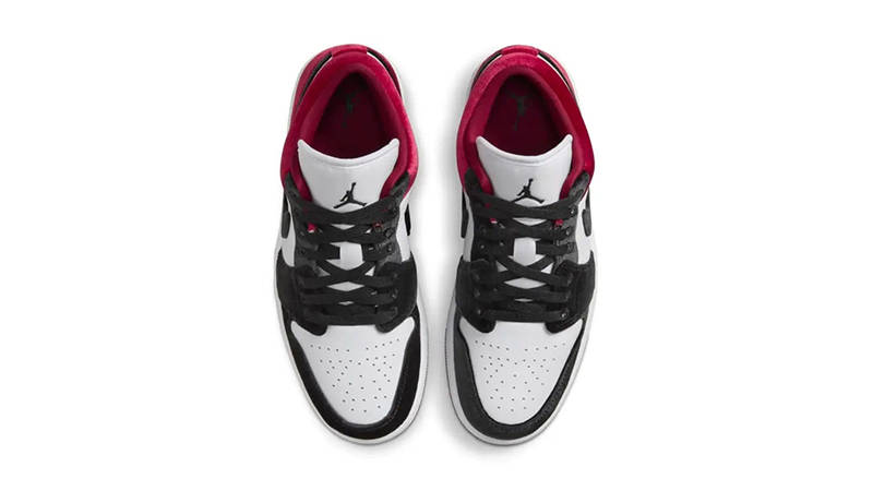 Air Jordan 1 Low Velvet Black FZ3242-001 middle