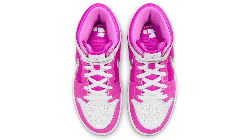 Air Jordan 1 Mid GS RM EasyOn Fire Pink Middle