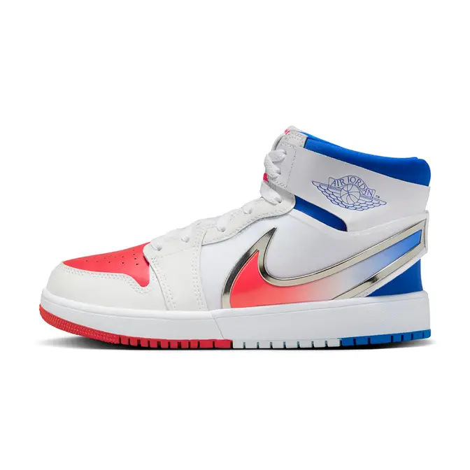 Air Jordan 1 Mid RM EasyOn GS White Blue Red FQ1281 100 The Sole Supplier