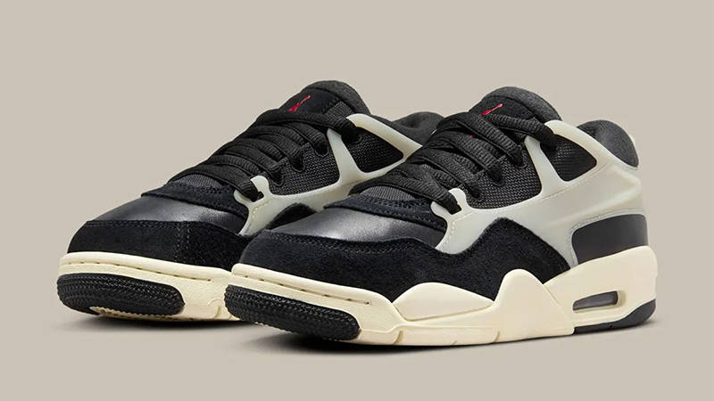 Air Jordan 4 RM GS Black Coconut Milk FQ7938-006 front