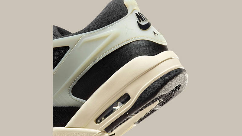 Air Jordan 4 RM GS Black Coconut Milk FQ7938-006 heels