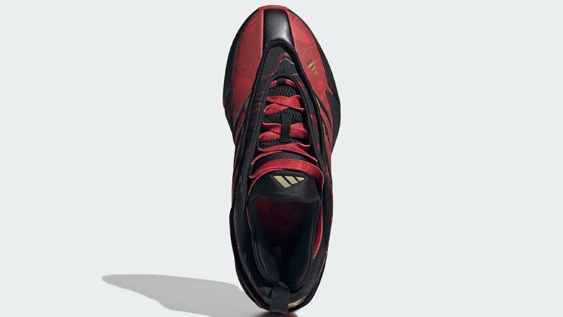 BAPE x adidas Dame 9 Black Red | JH6358 | The Sole Supplier