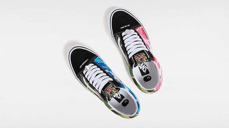 BAPE x Vans Old Skool LX Camo Multi VN000E6VE36 The Sole Supplier