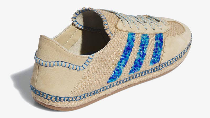 CLOT x adidas Gazelle by Edison Chen Khaki Blue Back