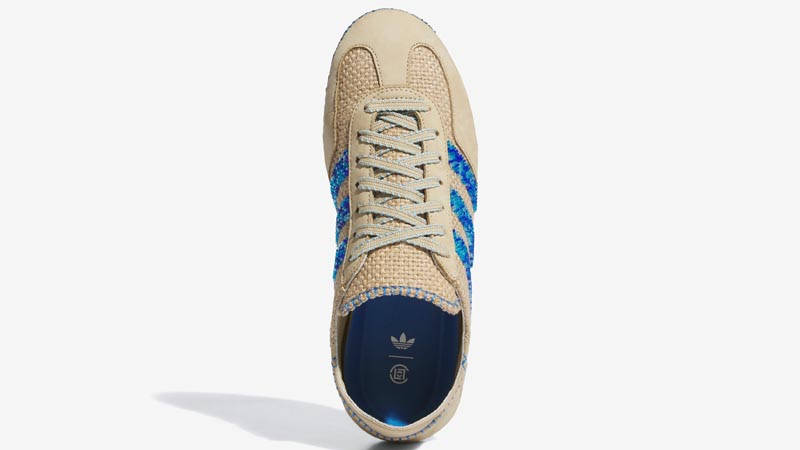 CLOT x adidas Gazelle by Edison Chen Khaki Blue Middle