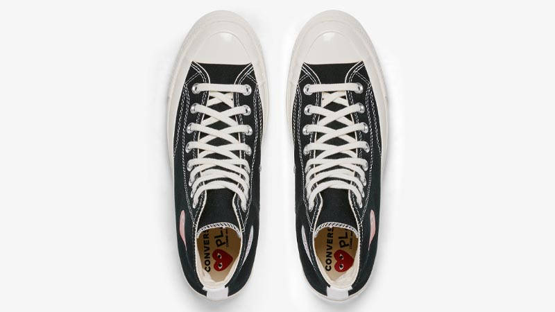 Comme des Garcons Play x Converse Chuck 70 High Red Heart Black Middle