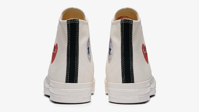 Comme des Garcons Play x Converse Chuck 70 High Red White Back