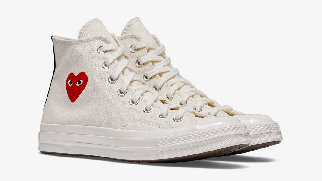 Comme des Garcons Play x Converse Chuck 70 High Red White Front