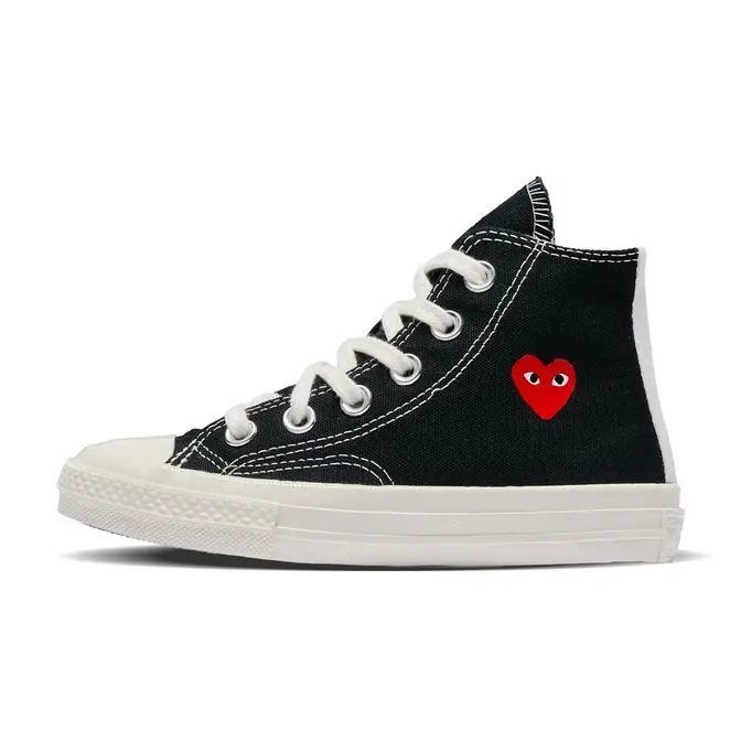 Comme des Garcons Play x Converse Chuck 70 Kids High Red Heart Black Where To Buy A08802C The Sole Supplier