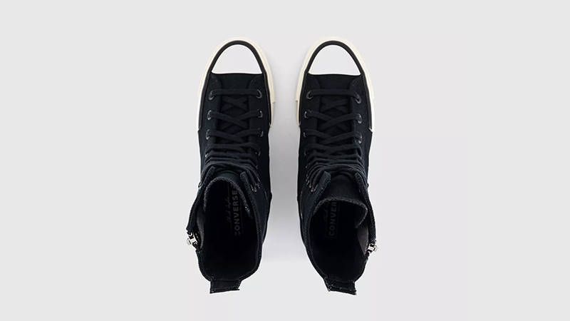 Converse Chuck 70 Plus X-Hi in Black Egret A10361C middle