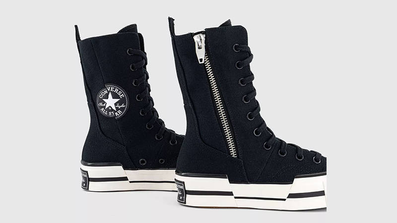 Converse Chuck 70 Plus X-Hi in Black Egret A10361C side