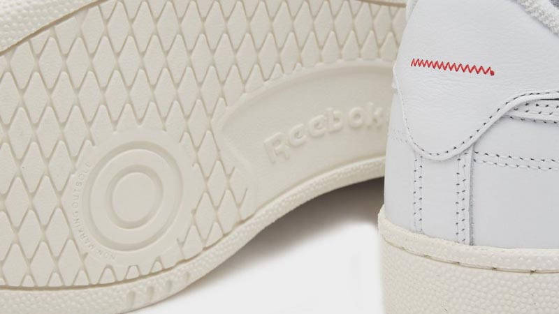 Hartcopy x Reebok Club C Stomper White Closeup
