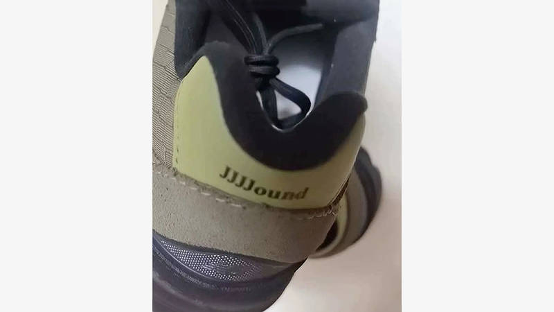 JJJJound × New Balance M2002 Green heel