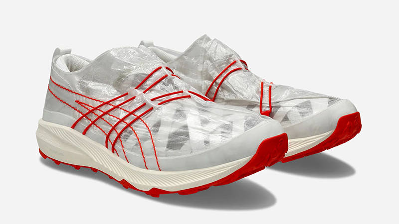 KENGO KUMA X ASICS Archisite ORU White front