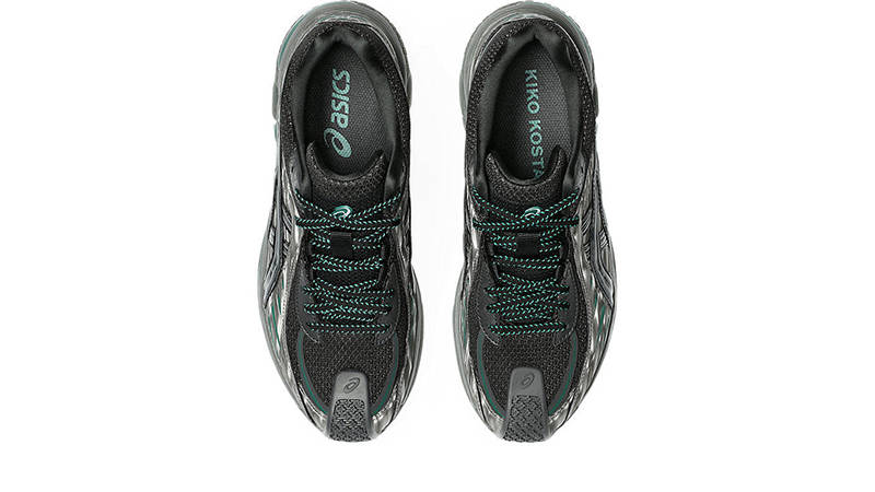 Kiko Kostadinov x ASICS Gel Flammae Grey Black 1202A508-020 middle