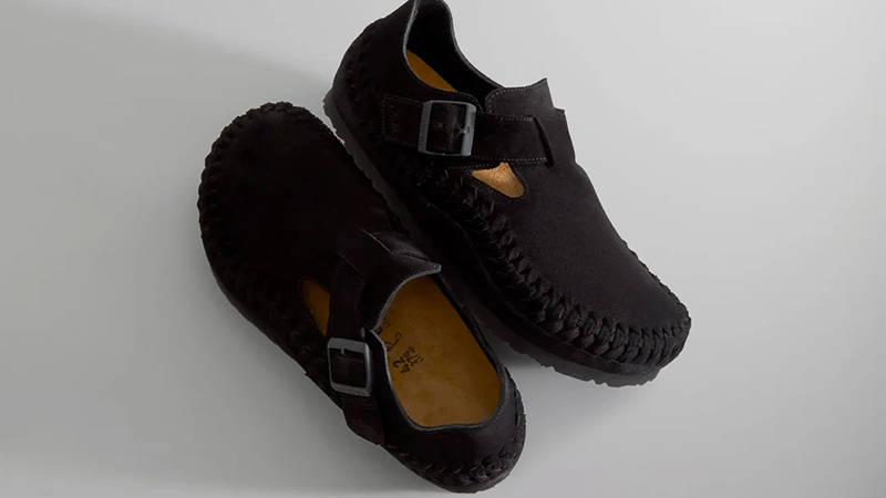 KITH x Birkenstock London Braided Black | 1027505 | The Sole Supplier