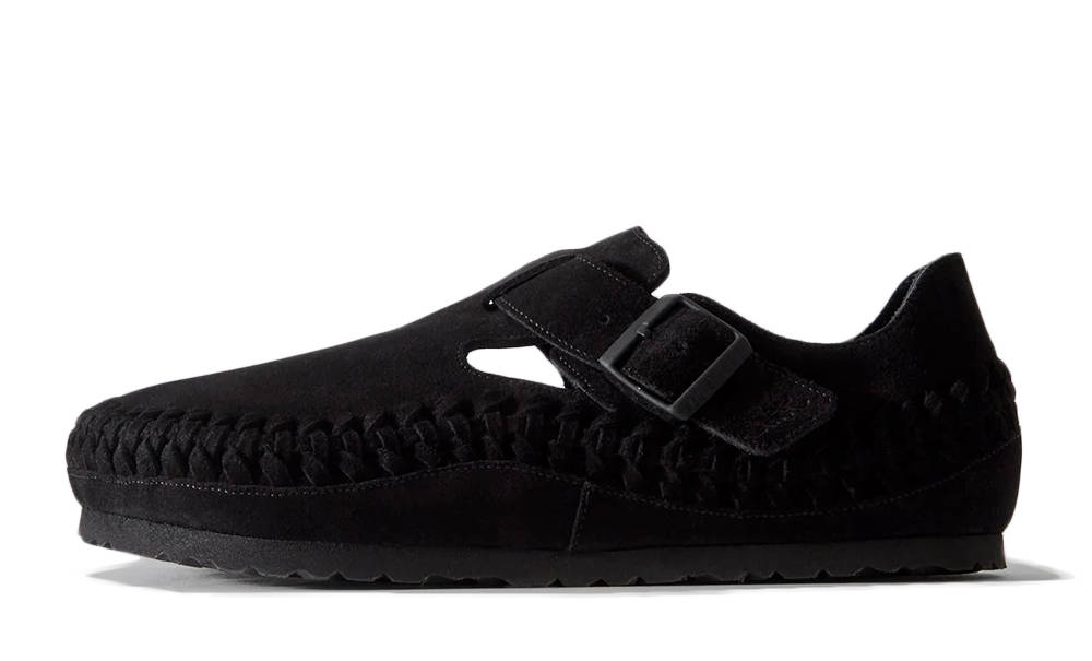 KITH x Birkenstock London Braided Black | 1027505 | The Sole Supplier
