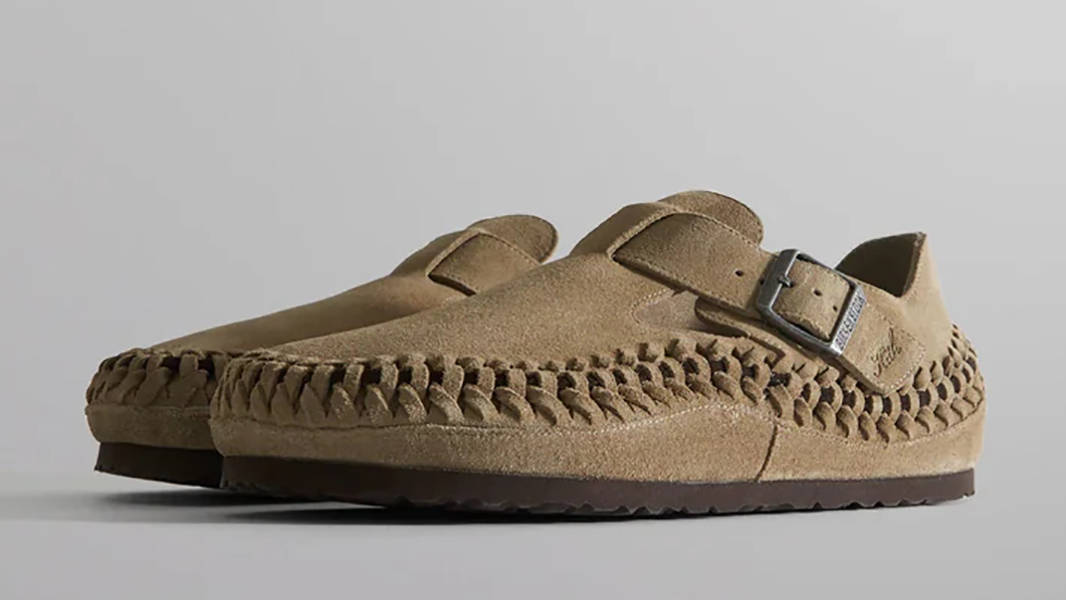 KITH x Birkenstock London Braided Taupe 1027532 The Sole Supplier