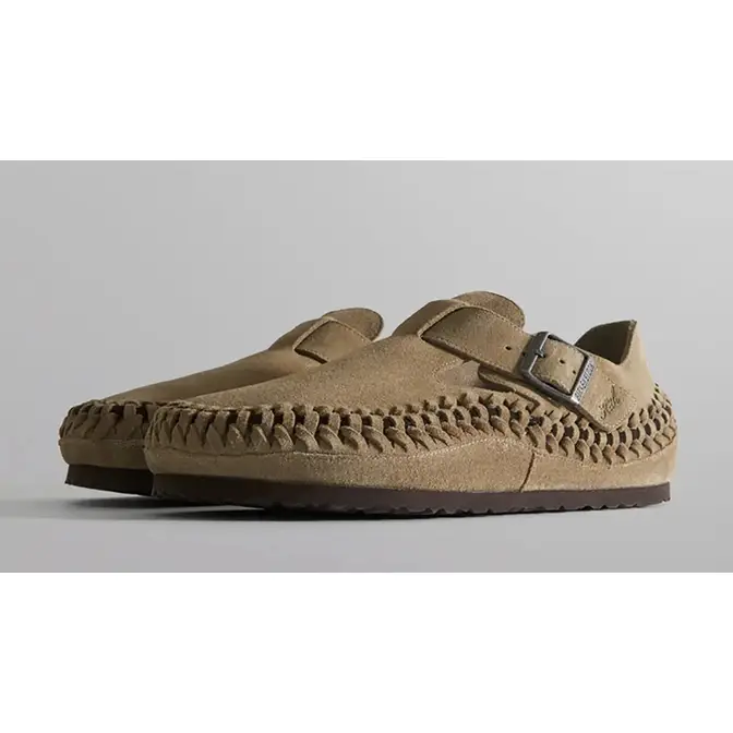 Kith x Birkenstock ☆ Braided London Collection Taupe Birkenstock London Braided Kith Taupe - 1027532 - US