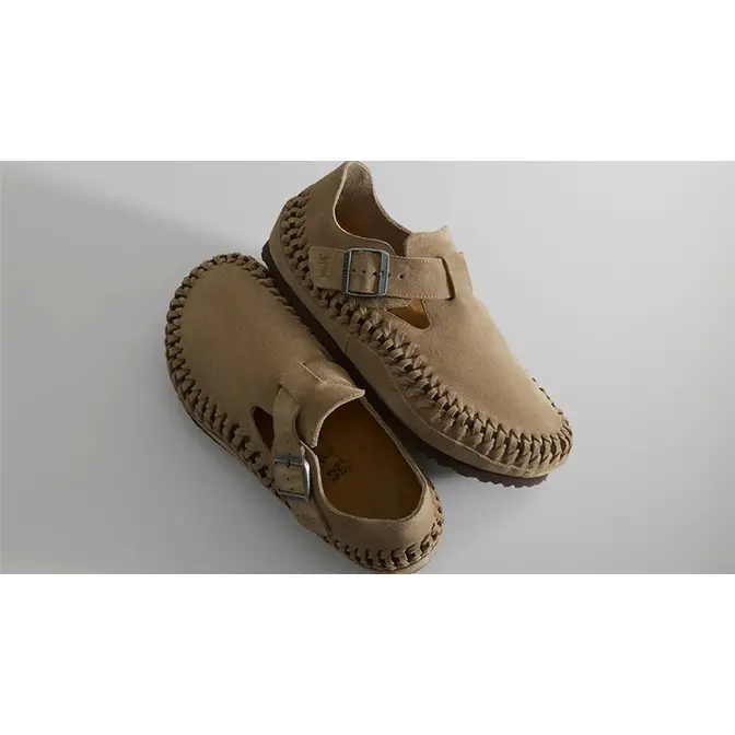 Kith x Birkenstock ☆ Braided London Collection Taupe Buy Kith x London Braided 'Taupe' - 1027532 | GOAT