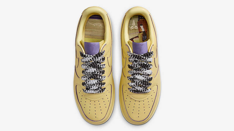 Kobe Bryant x Nike Air Force 1 Low Protro Soft Yellow HV9408-700 Top