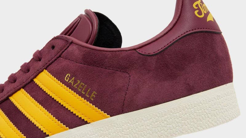 MLS x adidas Gazelle Portland Timbers Closeup
