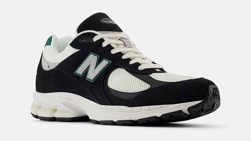 New Balance 2002R Black Green M2002RRA front