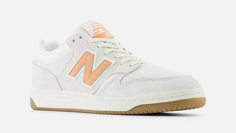 New Balance 480 Orange White BB480LLB front