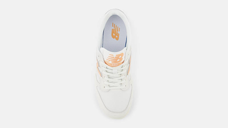 New Balance 480 Orange White BB480LLB middle