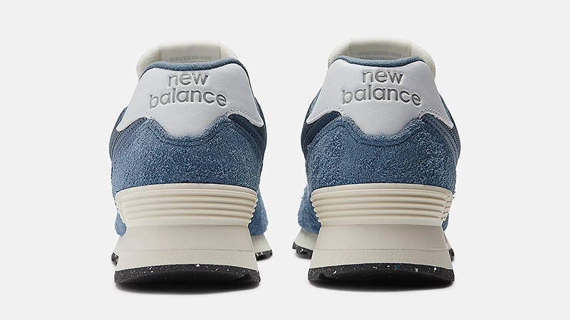 New Balance 574 Vintage Indigo White U574RBJ Top Back