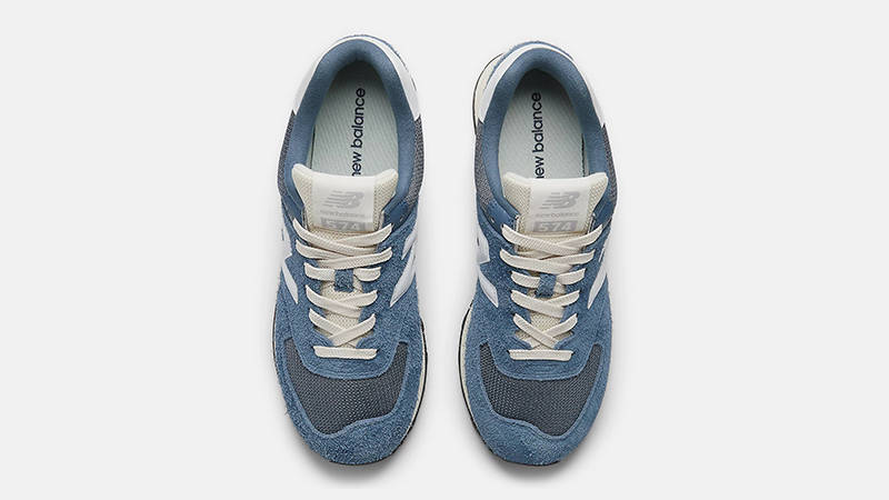 New Balance 574 Vintage Indigo White U574RBJ Top