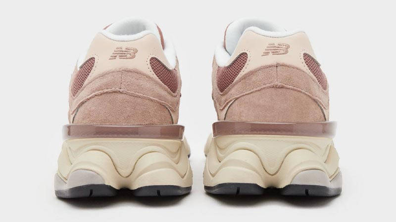 New Balance 9060 Burgundy White Back
