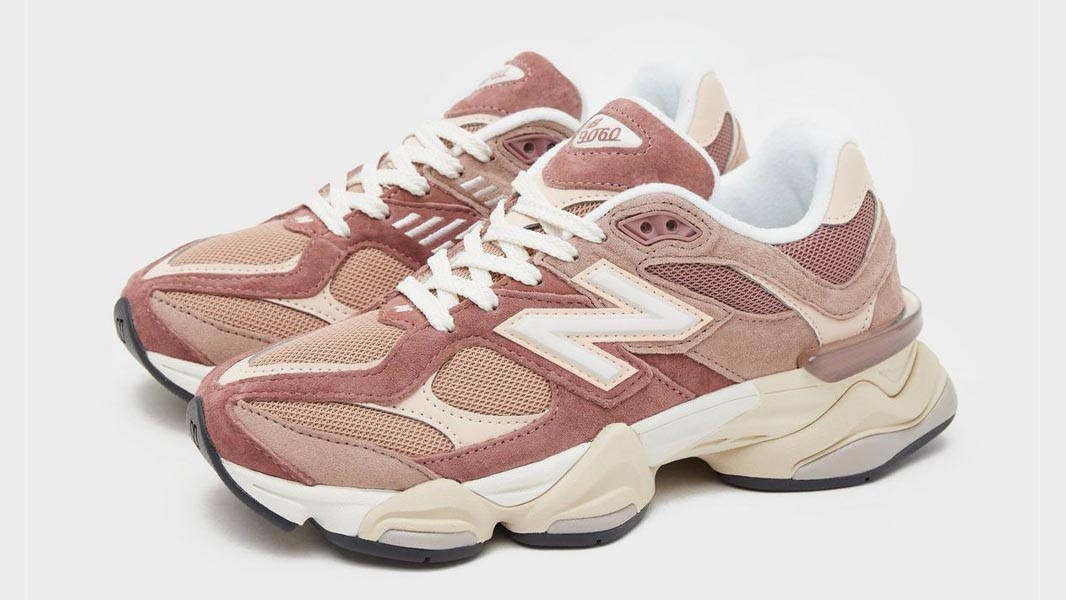 New Balance 9060 Burgundy White Front