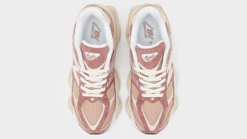 New Balance 9060 Burgundy White Middle