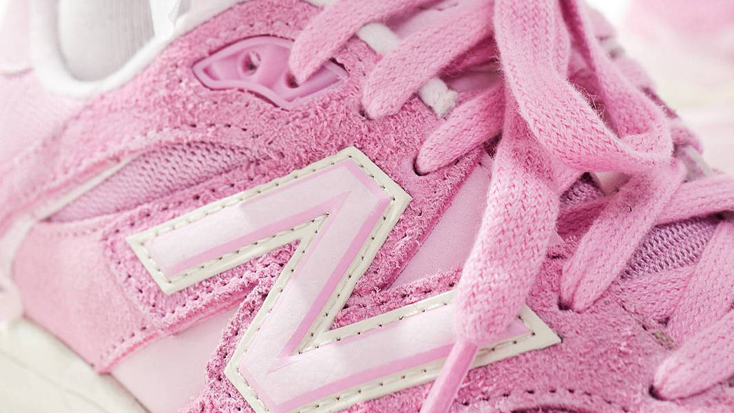 New Balance 9060 Overdyed Pink Closeup