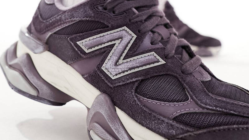 New Balance 9060 Plum On Foot