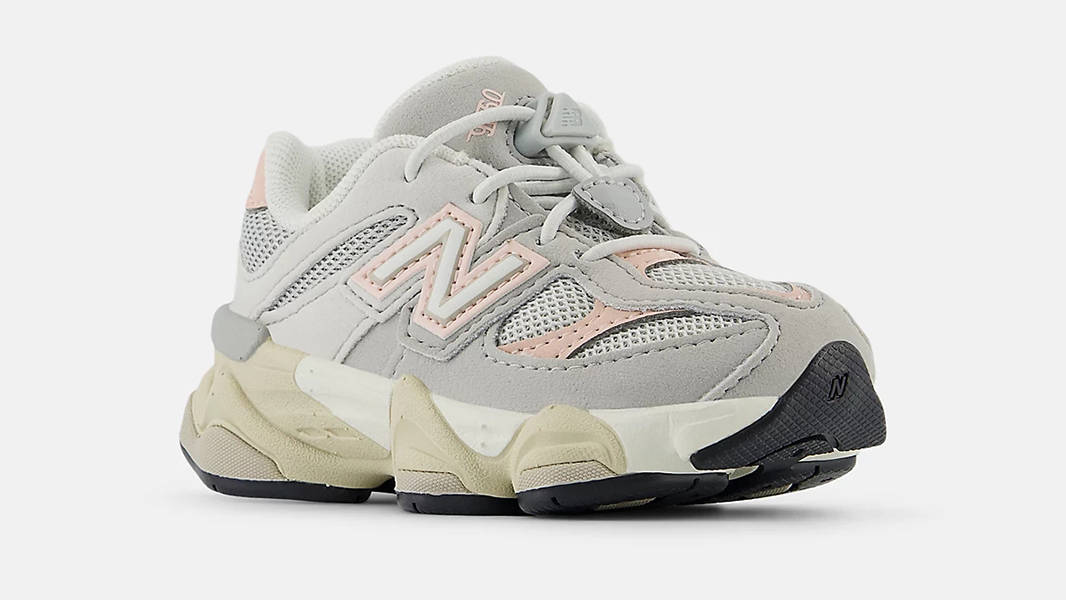 New Balance 9060 Toddler Grey Pink Haze IV9060EL Side