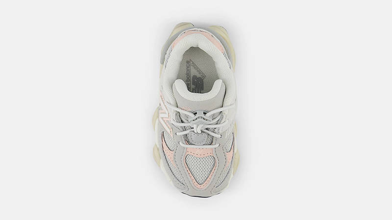 New Balance 9060 Toddler Grey Pink Haze IV9060EL Top