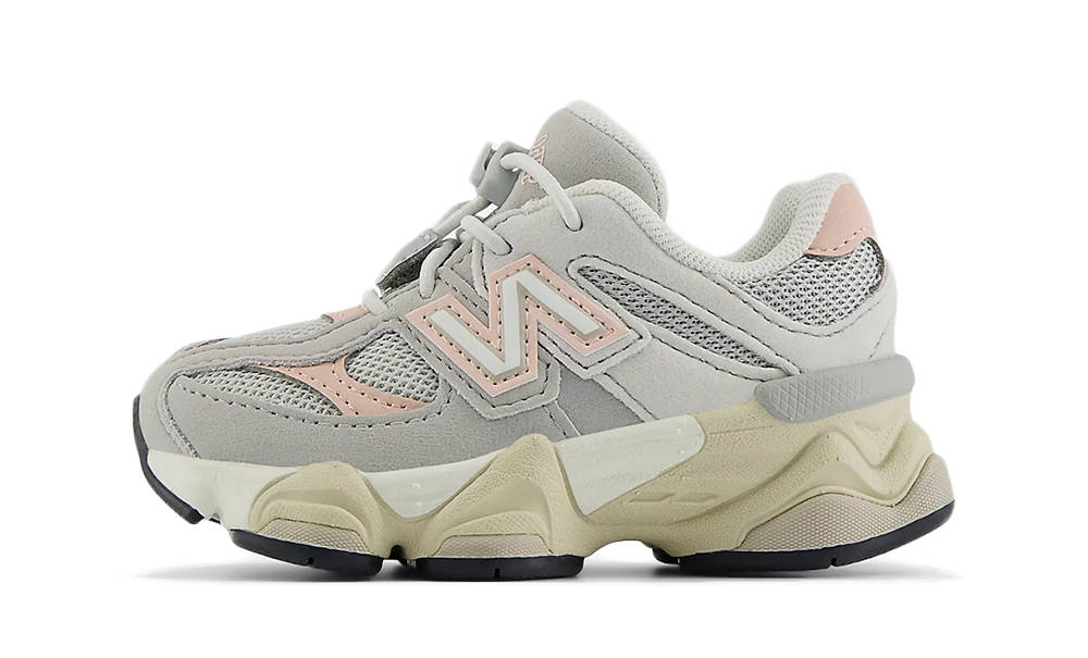 New Balance 9060 Toddler Grey Pink Haze IV9060EL The Sole Supplier