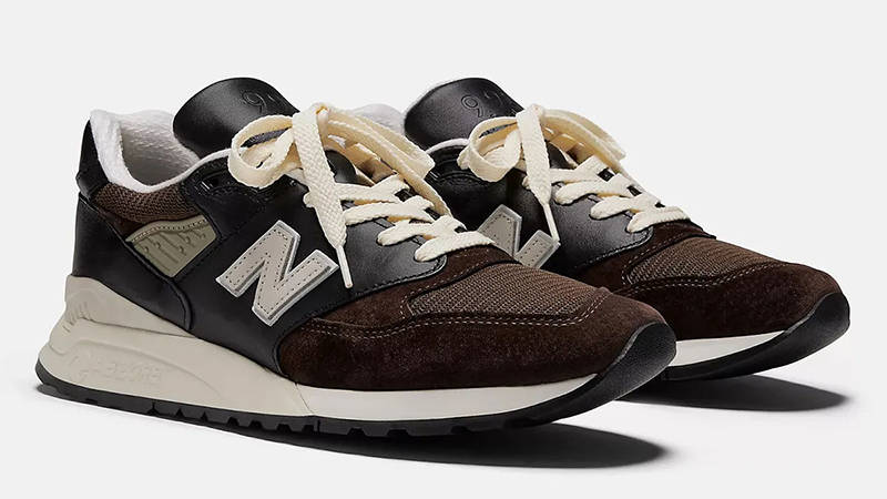 New Balance 998 Brown Black front