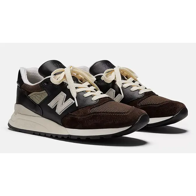 New balance black brown sales