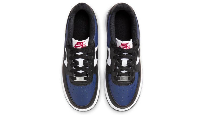 Nike Air Force 1 Low GS Midnight Navy Black Middle