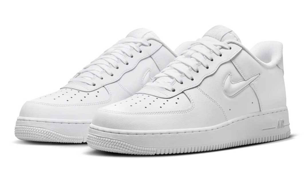 Nike Air Force 1 Low Jewel White Dark Smoke Grey Front