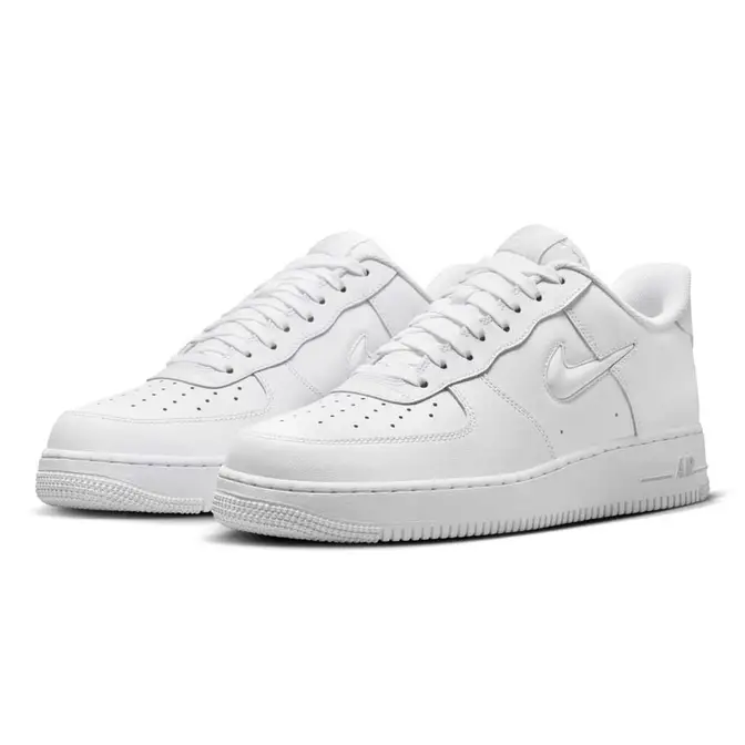 Nike Air Force 1 Low Jewel White Dark Smoke Grey | HM0621-100 | The ...