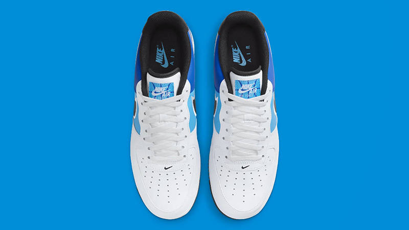 Nike Air Force 1 Low White Royal Blue middle