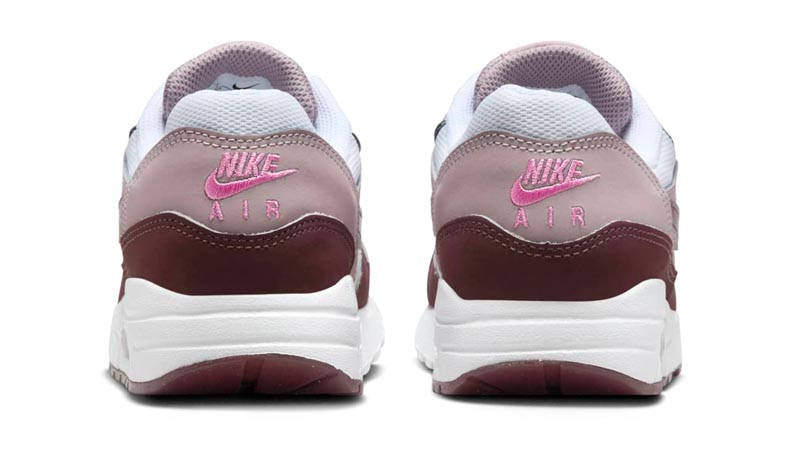 Nike Air Max 1 GS Light Violet Burgundy Crush Back